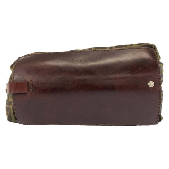 FENDI Zucca Tote Bag in Brown with Silver Hardware and Nylon Leather (71-1582... - Picture 10 of 10